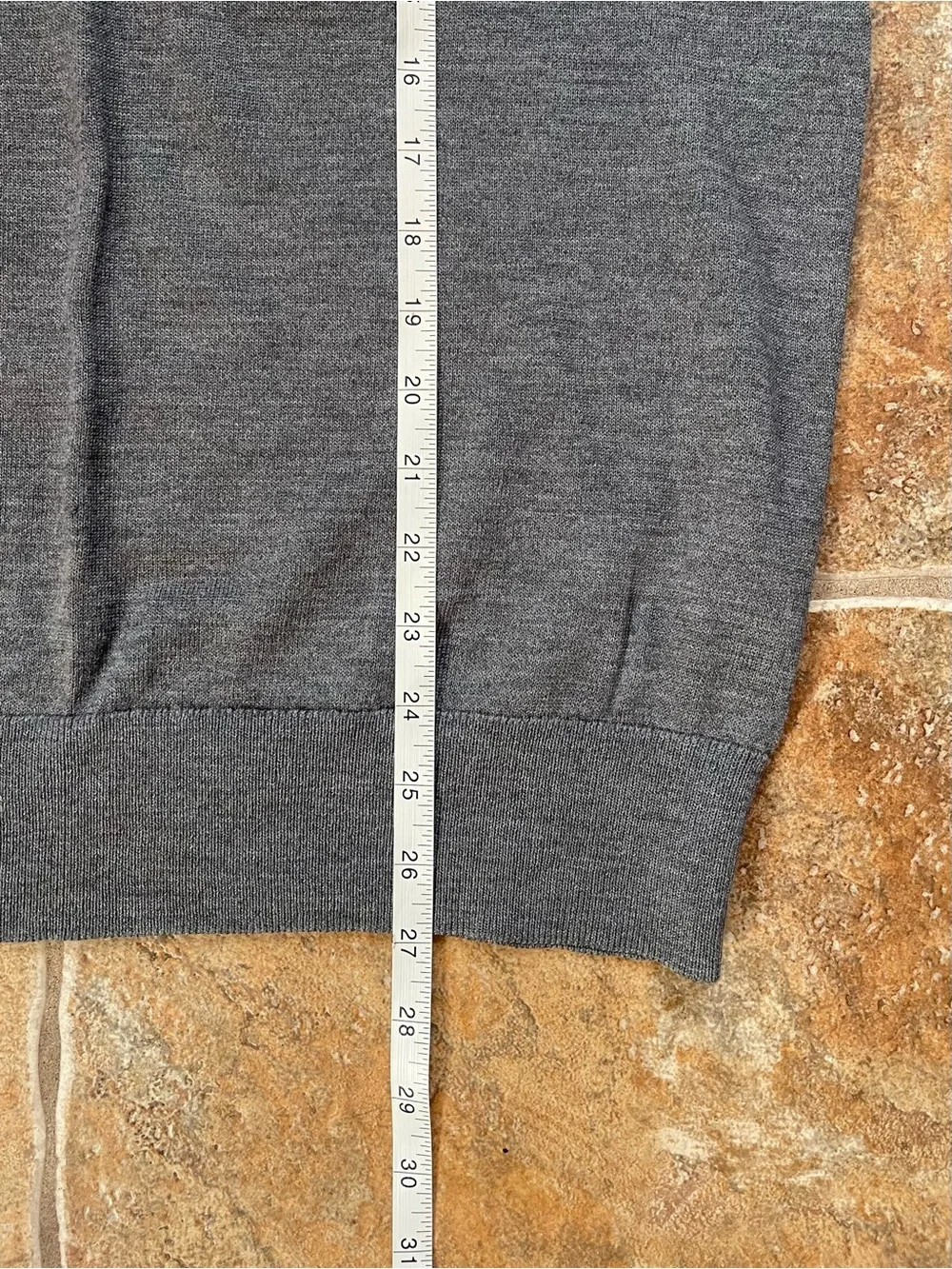Banana Republic Men’s Zegna Baruffa Merino Wool Crewneck Sweater